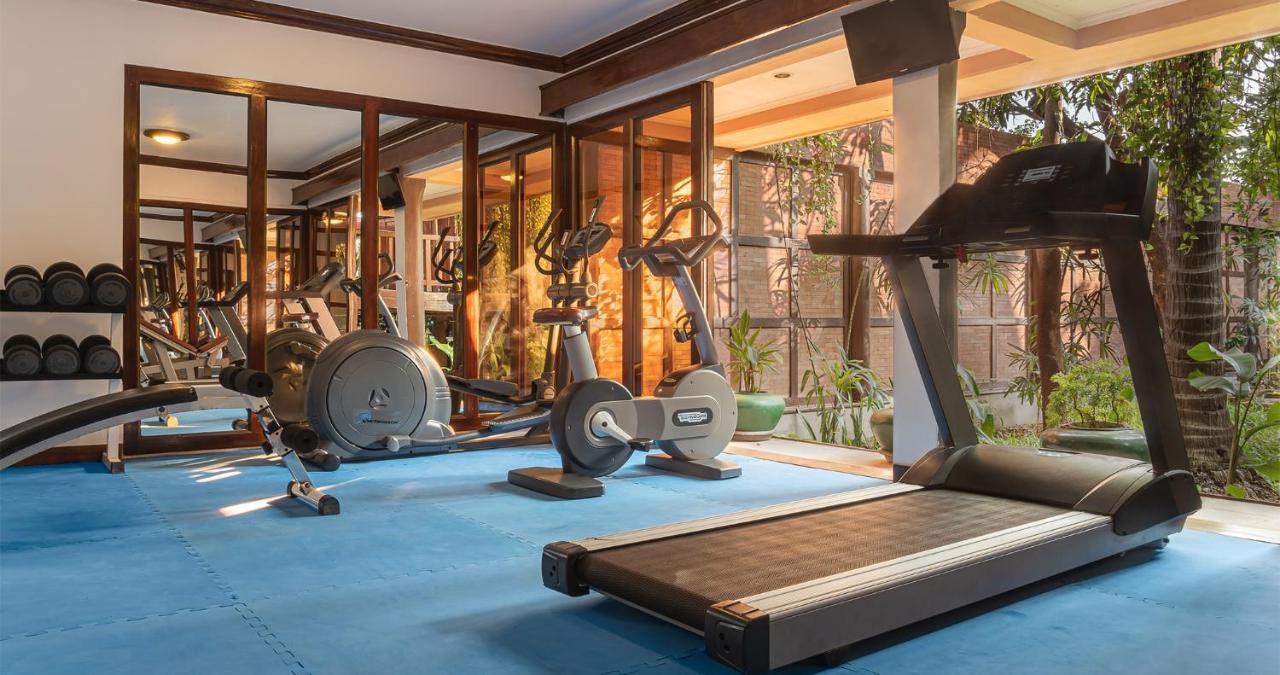 Angkor Village Hotel - Small Luxury Hotels Of The World Siem Reap Zewnętrze zdjęcie The gym at the Taj Bengal